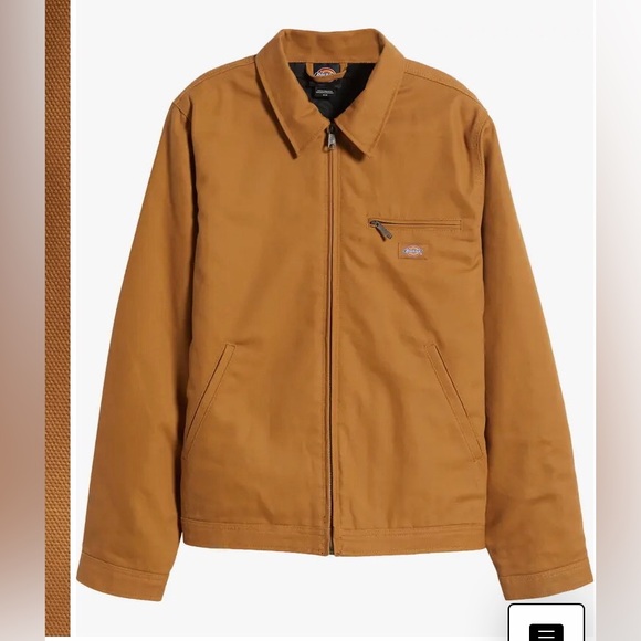 Dickies Cotton Duck Canvas Jacket work wear style size large new - Picture 5 of 5